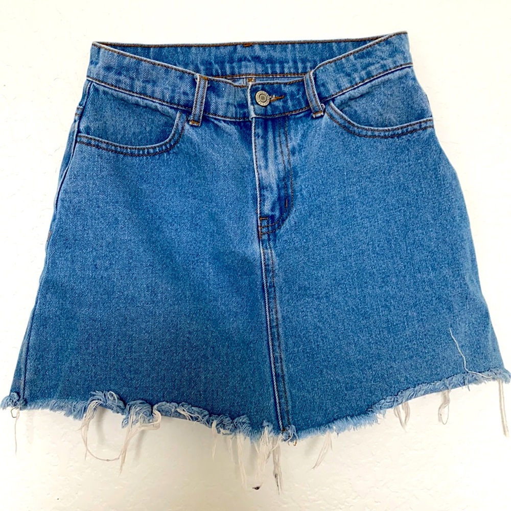 Blue Jean Skirt